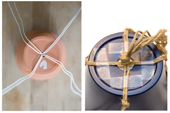 Guía rápida para hacer maceteros colgantes caseros 3 Guía rápida para hacer maceteros colgantes caseros