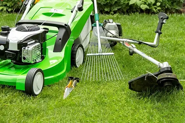 herramientas para césped